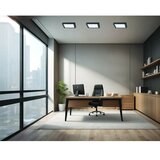 Ferotehna led rasvjeta ugradni panel 12 w 1140 lm, dip 3000/4000/6500K IP20 č crni | shoptok.hr