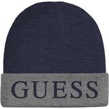 Guess Kape Logo Beanie Modra Cene