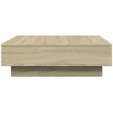  Stolić za kavu boja hrasta sonome 90x90x28 cm konstruirano drvo | shoptok.hr