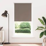 Rolo zavjesa za zamračivanje boje kave 115x230 cm Širina tkanine 110,7 cm Poliester | shoptok.hr