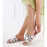 D/CEO Silver sandals decorated with cutouts Ragos | ePonuda.com