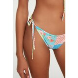 Trendyol Patchwork Patterned Tie Detailed Bikini Bottom | shoptok.hr