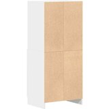 vidaXL Kuhinjska omarica bel 57x41,5x131,5 cm inž. les | Shoptok.si