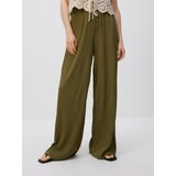 Reserved LADIES` TROUSERS - svjetlomaslinasto | shoptok.hr