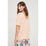 Roxy Kratka majica ženski, oranžna barva | Shoptok.si