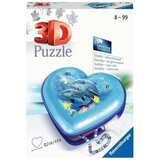 Ravensburger 3D puzzle kutija u obliku srca sa delfinima RA11172 Cene