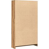  Regal za knjige boja hrasta 80x24x143 cm konstruirano drvo | shoptok.hr