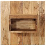  Noćni ormarić 50x27x50 cm puno drvo bagrem | shoptok.hr