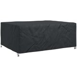 vidaXL Navlaka za vanjski namještaj Crna 220 x 190 x 85 cm 600D | shoptok.hr