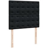  box spring s madracem crni 120 x 190 cm baršunasti | shoptok.hr
