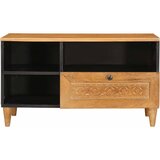 TV ormar s ladicama s policom 80 x 33 x 46 cm Čvrsto drvo manga | Eponuda.com