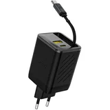 POLNILEC A67EU GAN 67W Z IZVLEČNIM KABLOM USB-C ZA HITRO, (5000337891)