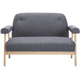  Dvosjed od tkanine tamnosivi | shoptok.hr