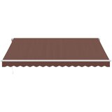 Tenda na ručno uvlačenje smeđa 400 x 350 cm | shoptok.hr
