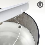 plafonsko svetlo sirja 2xE27/15W/230V prečnika 45 cm braon | Eponuda.com