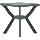 Bistro stol zeleni 70 x 70 x 72 cm plastični | shoptok.hr