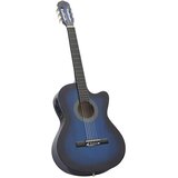  Klasična gitara Western s ujednačivačem i 6 žica plava | Eponuda.com