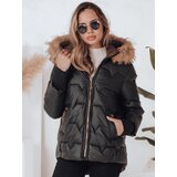 DStreet Kurtka damska zimowa SNOWMISS pikowana czarna z kapturem Cene