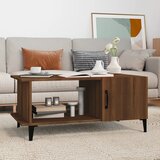  Stolić za kavu smeđa boja hrasta 90x50x40 cm konstruirano drvo | shoptok.hr