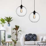 Toolight viseća staklena stropna svjetiljka APP311-1CP loft | shoptok.hr