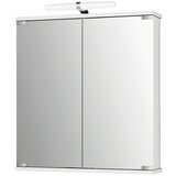 CAMARGUE Kupaonski ormarić s LED ogledalom Kyla (Š x V: 60 x 69,4 cm, Drvo, Bijela) | shoptok.hr