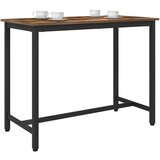  Stol Dimljeni hrast 100 x 50 x 76 5 cm Inženjerska drva i čelik | shoptok.hr