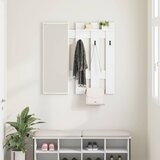  Vješalica za kapute na zidu Zidne Bijelo 100 x 10 x 100 cm | shoptok.hr
