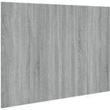 Maison Chic posteljno vzglavje - vzglavna omarica - nočna omarica siva sonoma 120x1,5x80 cm konstruiran les, (21707144) Cene