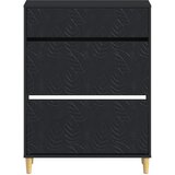  Ormar za cipele DELFT 78 x 24 x 103 cm Konstruirano drvo Crna | shoptok.hr