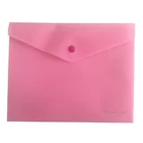 PantaPlast Mapa z gumbom Focus, A5, roza