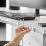 YAMAZAKI Beli kovinski organizatorji v kompletu 5 ks za kable Smart – | Shoptok.si