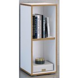 MID.YOU Pisarniški Regal Salia B30, Bela, Barva Hrasta | Shoptok.si