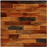 Barska miza iz trdnega predelanega lesa 70x70x106 cm | Shoptok.si