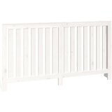  Pokrov za radiator bela 153x19x84 cm trdna borovina, (20769732) | Shoptok.si