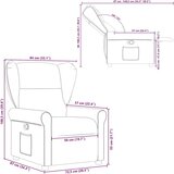  Naslanjač sivo blago | Shoptok.si