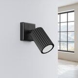 Sollux SL.1578 - zidna spot svetiljka karbon 1xGU10/10W/230V crna | Eponuda.com