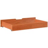 vidaXL Ladice ispod kreveta 2 kom voštano smeđe 95x55x16cm od borovine | shoptok.hr