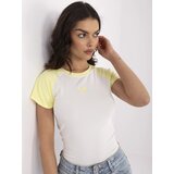 Vinceotto T-shirt-NM-TS-V7940.17-white-yellow | Shoptok.si