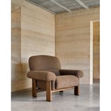 Kave Home Rjav fotelj iz tkanine bouclé Nema – | Shoptok.si