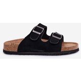 Big Star Suede Ladies Sandals With Buckles | Shoptok.si