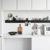 YAMAZAKI Črna kovinska polica 90 cm – | Shoptok.si
