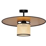  Duolla - Plafonski luster TOKYO RATTAN 1xE27/15W/230V prečnik 50 cm zlatna/ratan | Eponuda.com