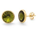 Victoria Cruz basic gold mindjuše sa swarovski kristalom ( a2520-13dt ) Cene