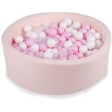 Angelove Otroški bazen s kroglicami, okrogel, 200 kroglic, 90x30 cm, Roza, (21758501) | Shoptok.si