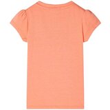  Dječja majica sa širokim rukavima neonskonarančasta 140 | shoptok.hr
