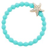 By Eloise London Bling Charms Starfish Turquoise elastika za lase Cene