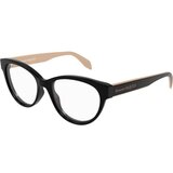 Alexander Mcqueen AM0359O 004 ONE SIZE (52) Črna/Kristalna Cene