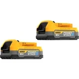 DCBP034E2-XJ Powerstack 2x 18V 1,7Ah Battery Set