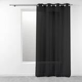 Douceur d intérieur Črna prosojna zavesa 140x280 cm Telma – | Shoptok.si