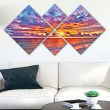 Wallity slika 4MDF387692950, 60x115 cm, 4 dela | ePonuda.com